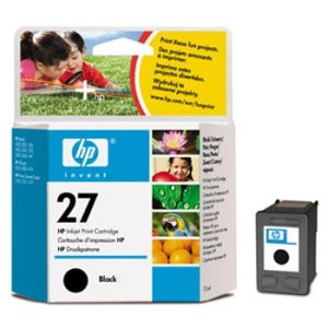 HP C8727A, HP No 27, HP No27 Black Ink-0