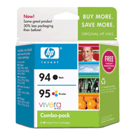 HP SA307AA, HP No 94, HP No94, HP No 95, HP No95 Black & Colour-0