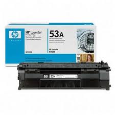 Genuine, HP Q7553A Black Toner Cartridge-0