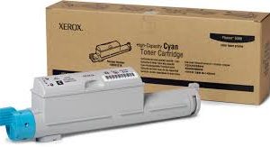 Genuine 106R01218 Xerox Cyan Toner Cartridge-0