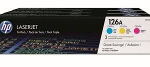 Genuine HP CF341A Genuine Triple Pack Cartridge-0