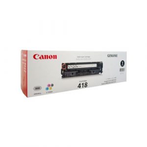 Genuine Canon Cart418BK Black Toner Cartridge-0