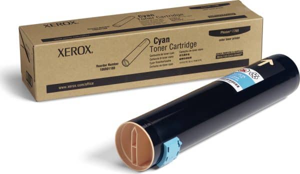 Genuine 106R01160 Xerox Cyan Toner Cartridge - Image 3