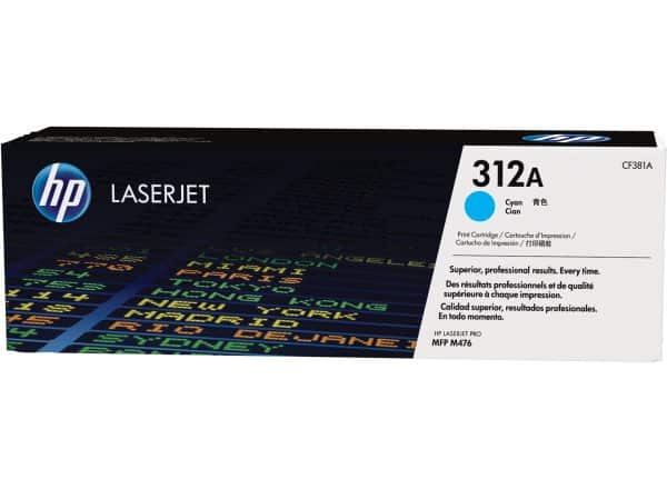 Genuine HP CF381A Cyan Toner Cartridge - Image 4