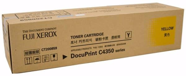 Genuine CT200859 XEROX Yellow Toner Cartridge
