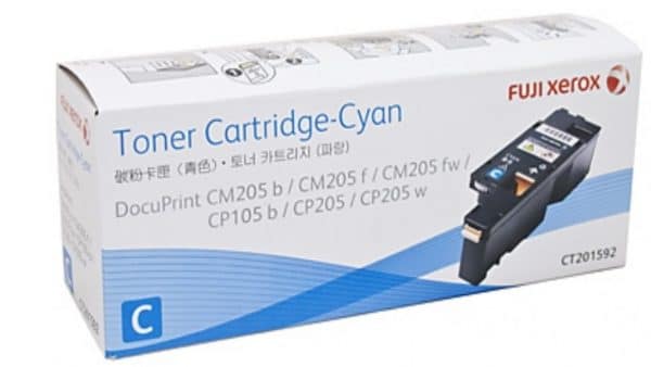 Genuine CT201592 Xerox Cyan Toner Cartridge