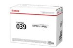 Canon Cart 039 Black Toner Cartridge (Genuine)