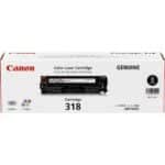 Canon Cart318BK Black Toner Cartridge, Cart 318BK (Genuine)