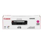 Canon Cart418M Magenta Toner Cartridge (Genuine)