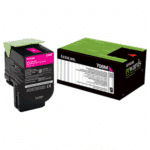 Lexmark 70C8HM0 Magenta High Yield Toner Cartridge (Genuine)