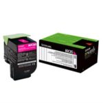 Lexmark 80C8SM0 Standard Magenta Toner Cartridge (Genuine)