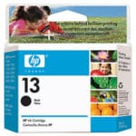 HP 13 Black Ink Cartridge C4814A (Genuine)