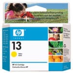 HP 13 Yellow Ink Cartridge C4817A (Genuine)