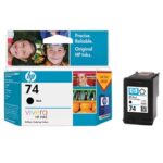 HP No74 Black Inkjet Cartridge CB335WA (Genuine)