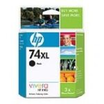 HP 74XL Black Ink Cartridge CB336WA (Genuine)
