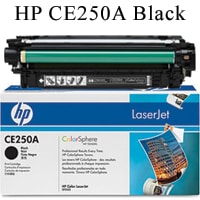 CE250A.jpg HP CE250A Black Toner Cartridge 504A (Genuine) - Image 1