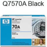 HP Q7570A Black Toner Cartridge 70A (Genuine)