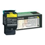 Lexmark C540 C543 C544 C546 X543 X544 X546 X548 Yellow Toner Cartridge (Genuine)