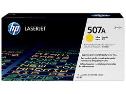 ce402a.jpg HP CE402A Yellow Toner Cartridge 507A (Genuine) - Image 1