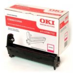Oki C5800 C5900 C5550 Magenta Toner Cartridge (Genuine)