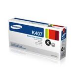 Samsung CLP-320 CLP-325 CLX-3180 CLX-3185 Black Toner Cartridge CLT-K407S SU132A (Genuine)