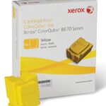 Fuji Xerox 108R00987 Xerox Yellow Ink Sticks 6 Pack (Genuine)